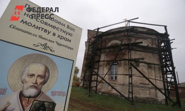 «Собираем камни истории». В Свердловской области восстановят церковь Николая Чудотворца