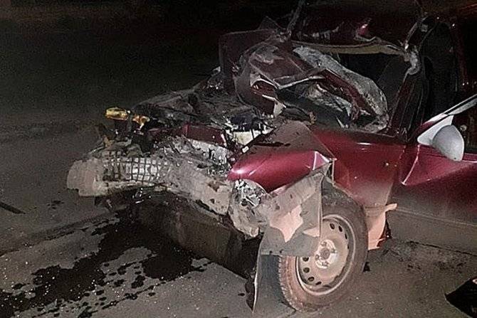 В Башкирии «Лада» залетела под КамАЗ – водитель погиб