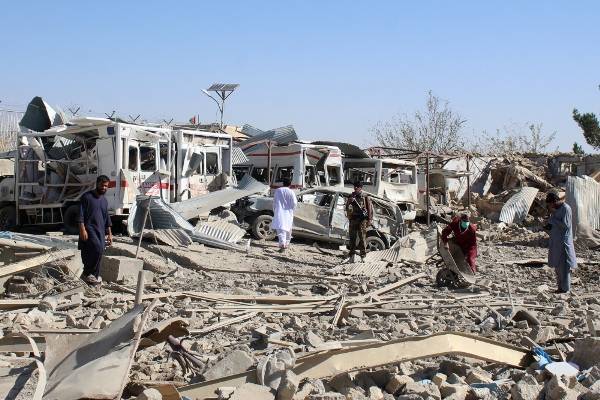 Жертвами авиаудара и теракта в Афганистане стали более 50 человек