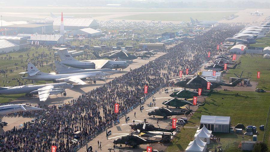 Авиасалон МАКС-2019 за время его работы посетили почти 600 тыс. человек