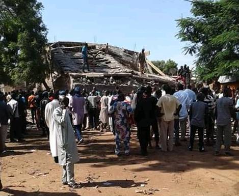 В Мали обрушилось здание, погибли 12 человек.