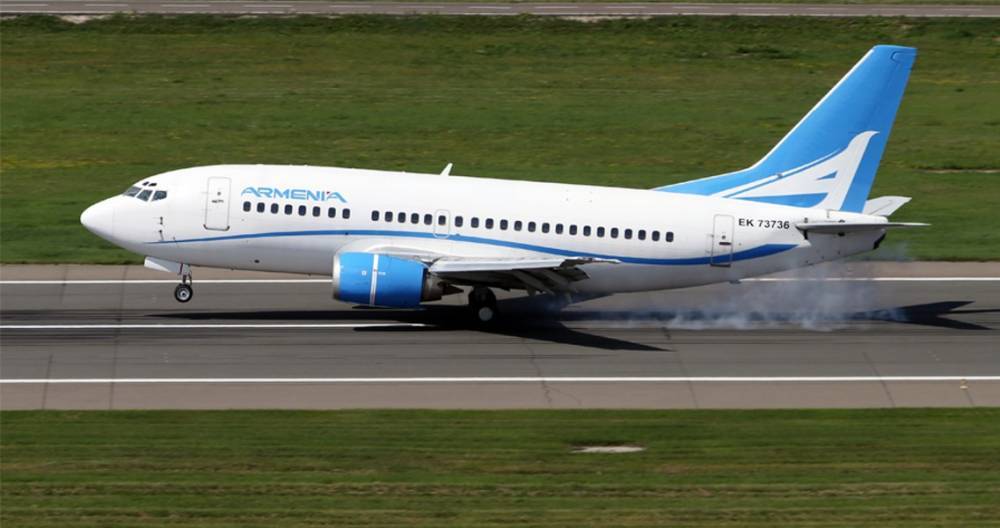 Рейс из Еревана вылетел в Москву после экстренной посадки в Тбилиси