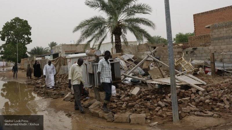 78 человек погибли при наводнении в Судане