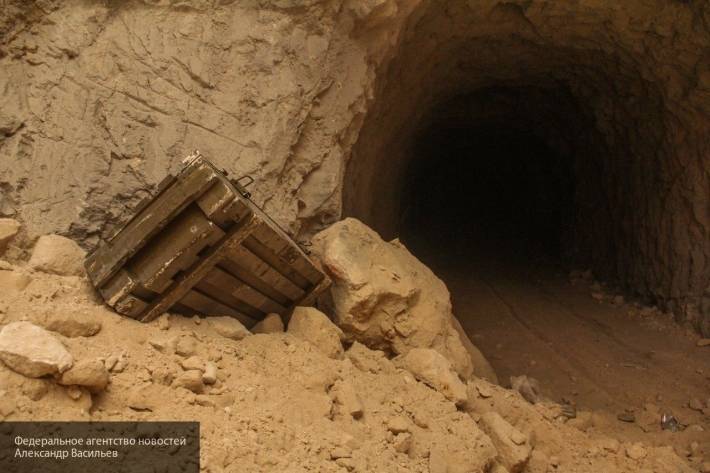 «Подземный город» террористов на северо-западе Сирии попал в объектив корреспондентов ФАН