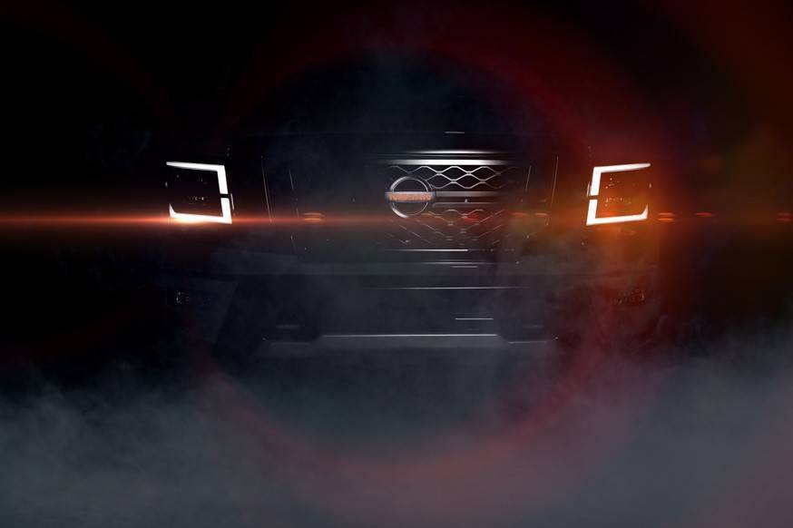 Nissan слегка обновил свой большой пикап: логотип стал «лавово-красным»