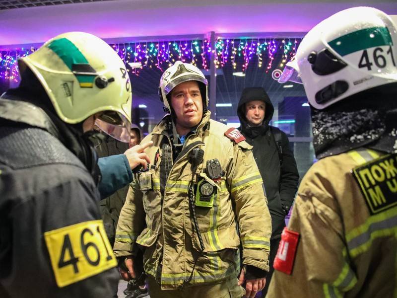 Кадыров: пожар в торговом центре Грозного ликвидирован