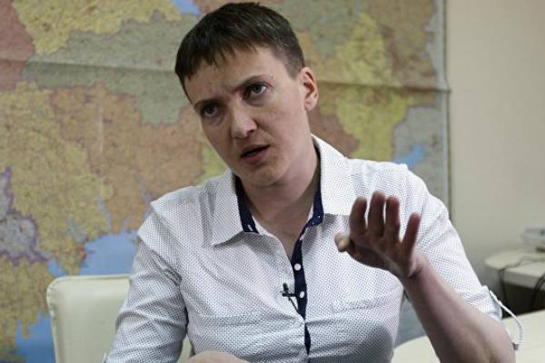 Надежда Савченко стала политическим обозревателем украинского ТВ