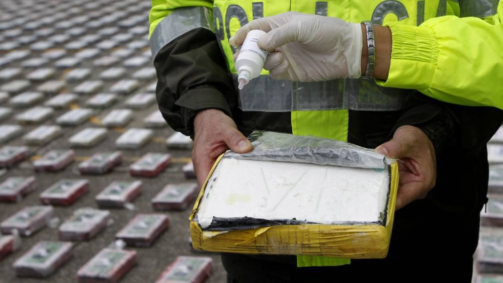 Рекордную партию кокаина на полмиллиарда долларов изъяли в Колумбии