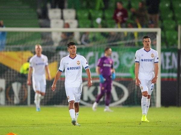 ЦСКА проиграл «Лудогорцу» в матче Лиги Европы