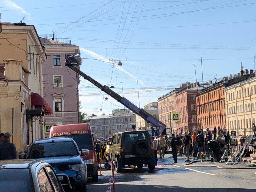 В центре Петербурга из-за съемок фильма будет ограничено движение