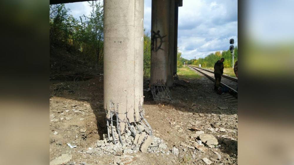 ЛНР заявила о подрыве моста в Луганске украинскими спецслужбами