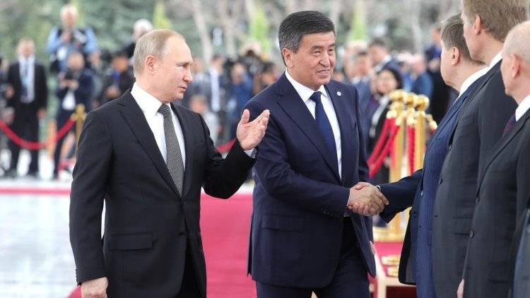 Путин подчеркнул важность участия Киргизии в военных учениях «Центр-2019»