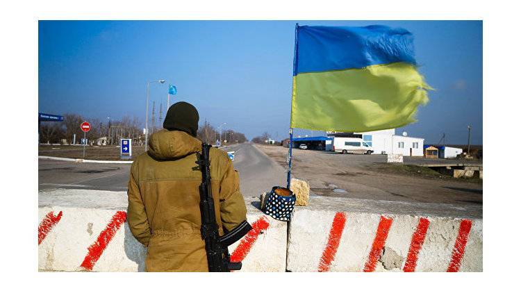 Украина начала строительство новых пунктов пропуска на границе с Крымом