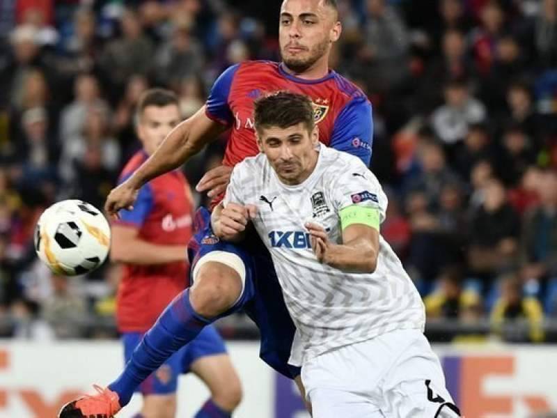 ЦСКА и "Краснодар" пропустили по пять голов в Лиге Европы