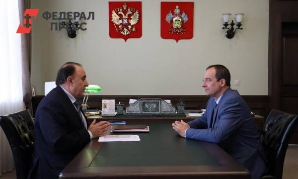 Спикер парламента Кубани встретился с представителем МИД