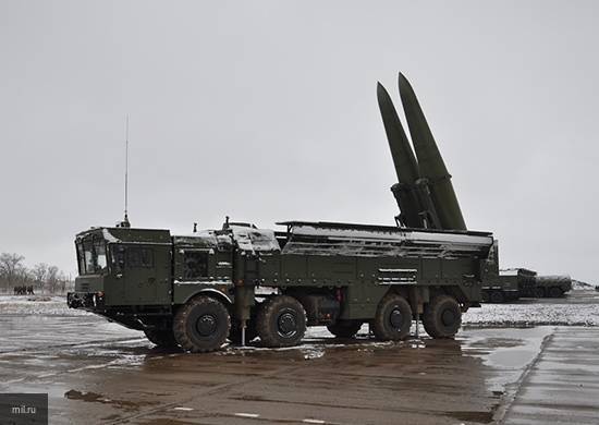 Появилось видео запуска ракет из российского комплекса «Искандер-М»