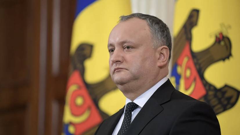 Додон заявил о хороших темпах перезагрузки отношений России и Молдавии