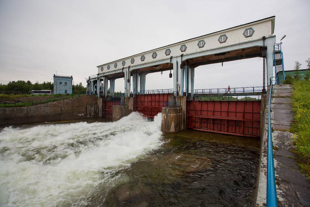 На Нивской ГЭС с 21 сентября начнутся холостые водосбросы