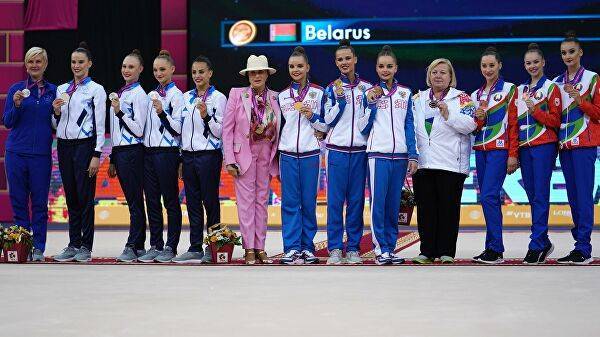 Путин поздравил сборную России по художественной гимнастике с успехом на ЧМ