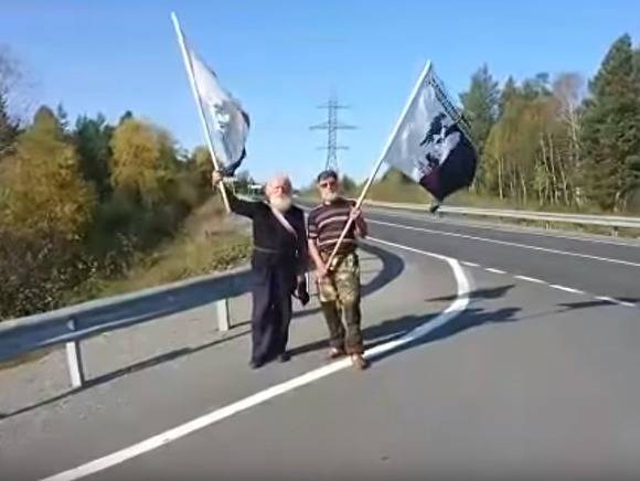 Сторонники задержанного якутского шамана продолжают путь на Москву