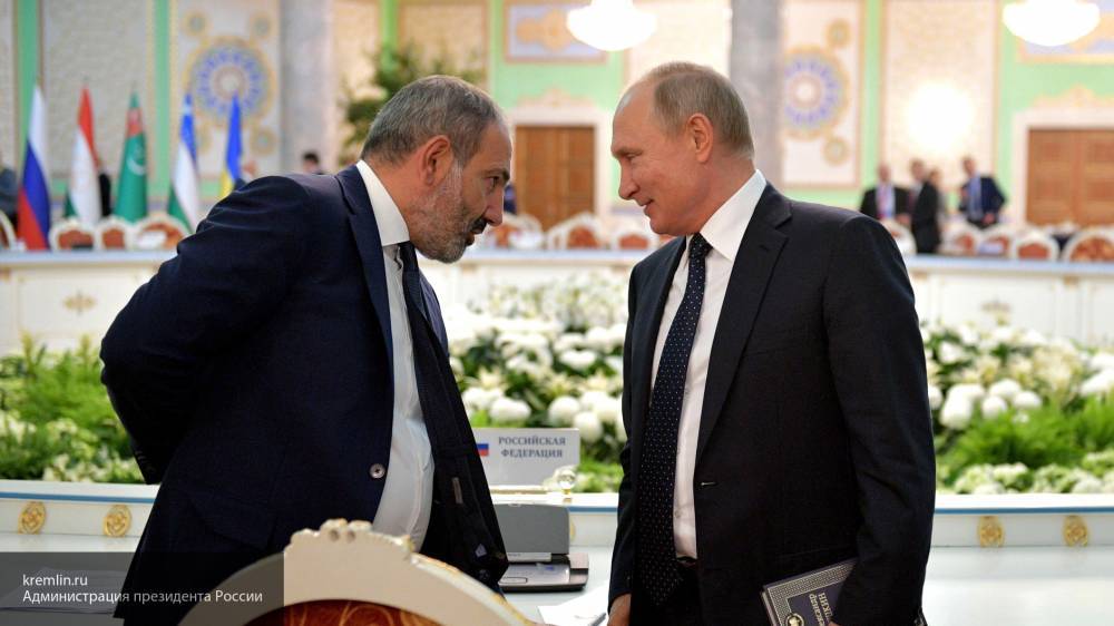 Путин поздравил руководство Армении с Днем независимости республики