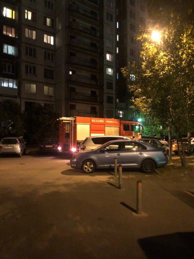 Ночью в Великом Новгороде горела квартира