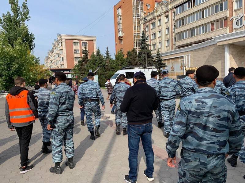 Почти 60 человек задержаны в Казахстане за участие в митингах