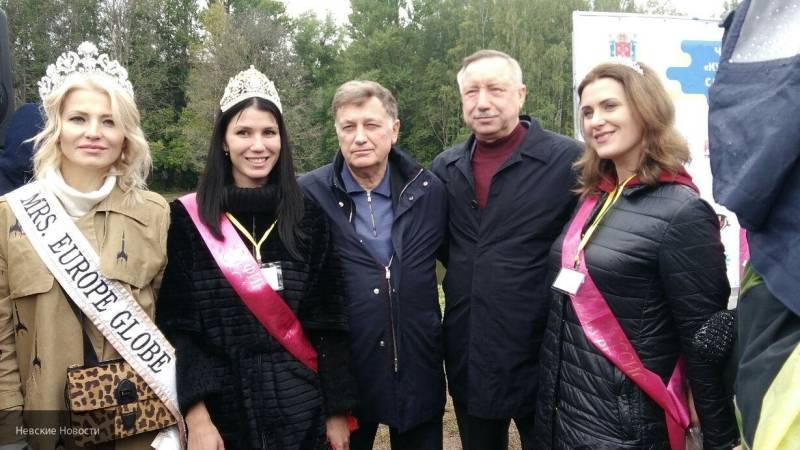 Беглов торжественно открыл конкурс "Чистые игры" в Ржевском лесопарке