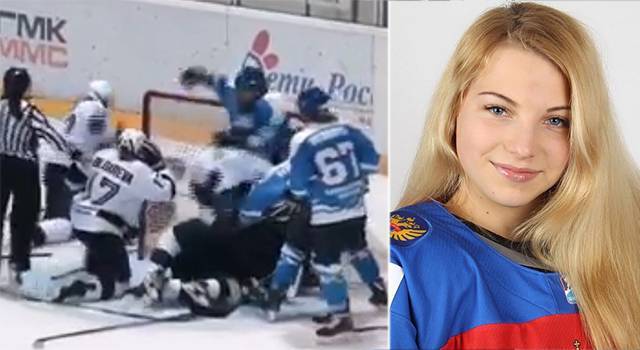 Научилась у Хабиба: хоккеистка показала борцовский прием на льду