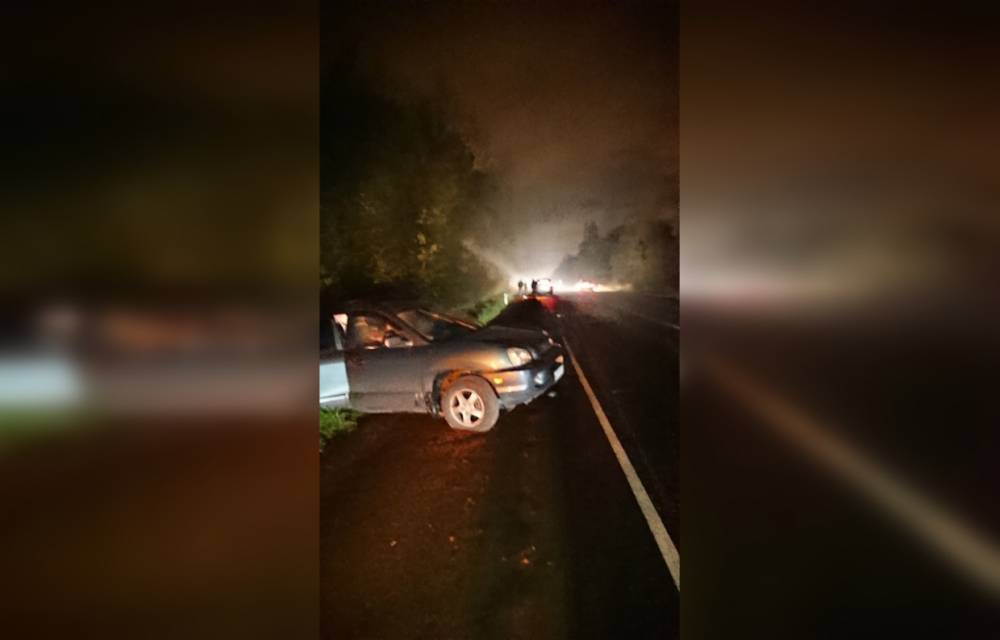 Пьяный водитель Ford впечатался во встречное авто в Ломоносовском районе