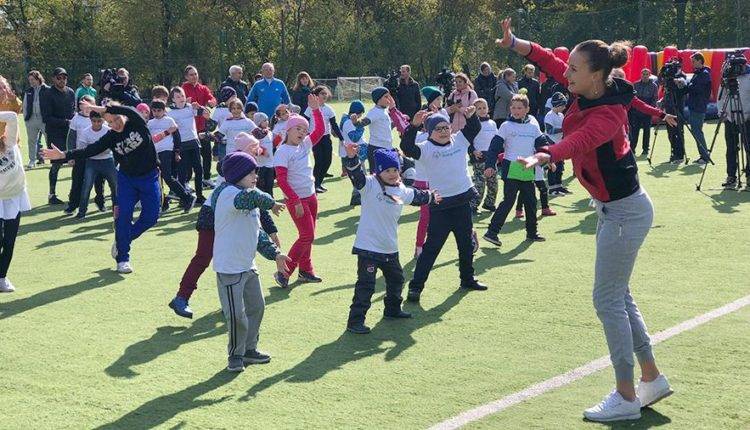 В Москве прошел спортивный праздник для детей с особенностями развития