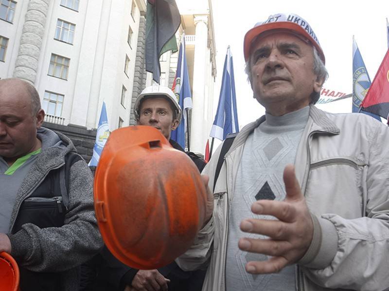 Задолженность по зарплате шахтёрам на Украине продолжает расти