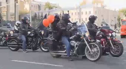 Московские байкеры закрыли мотосезон