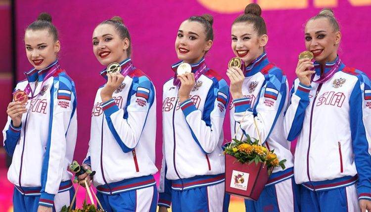 Российские гимнастки взяли золото на чемпионате мира в Баку