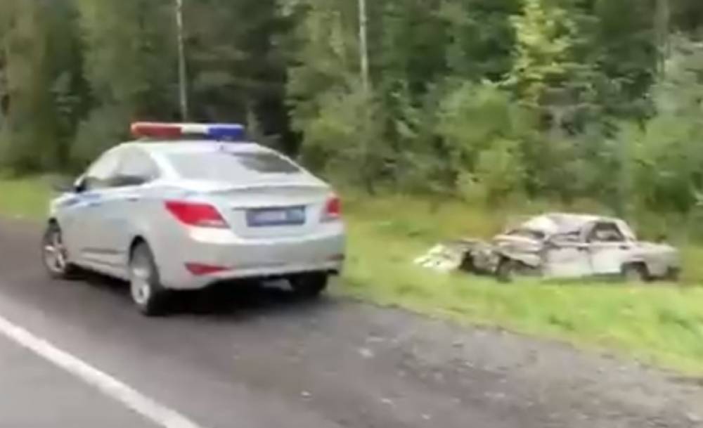 Водитель «Жигулей» погиб под Петербургом во встречной аварии с манипулятором