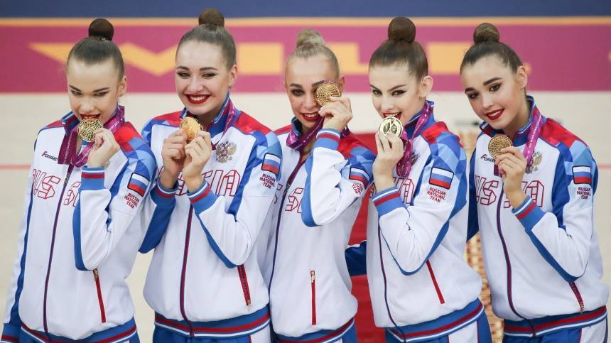 «Девчонки молодцы!»: Российские гимнастки завоевали восьмое золото на ЧМ в Баку