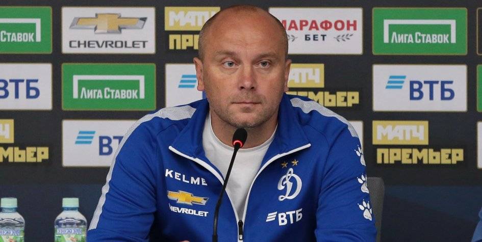 Тренер "Динамо" Хохлов ответил об отставке после поражения от "Сочи"