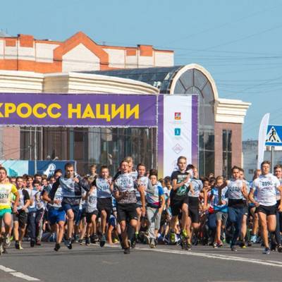 В региональном этапе забега "Кросс нации" приняли участие более 3,5 тысяч участников