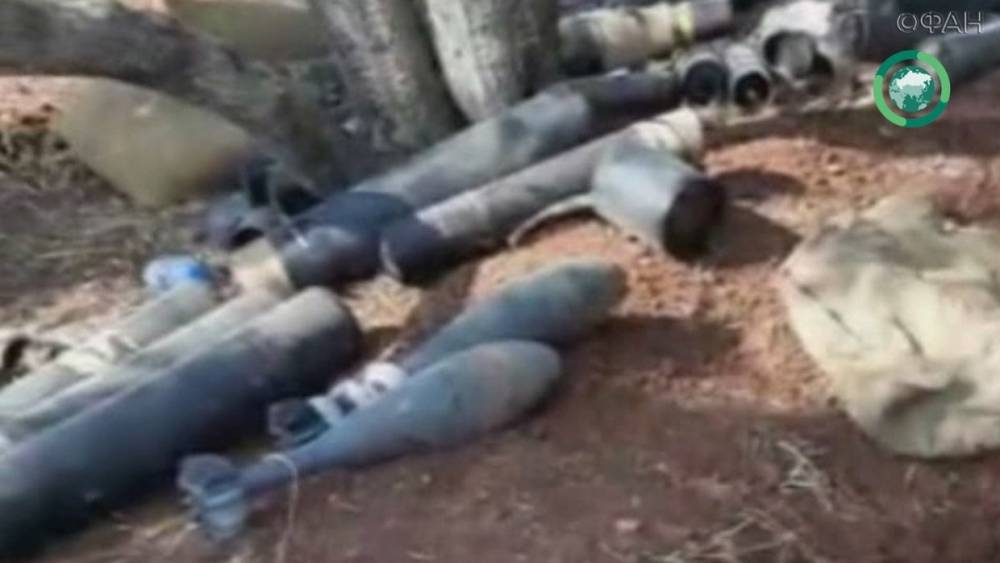 Сирийская армия обнаружила тайник с оружием боевиков на севере Хамы