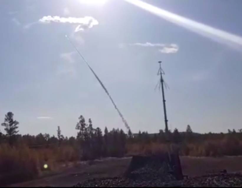 Видео: боевые пуски ракет ЗРК С-400 произвели в Бурятии
