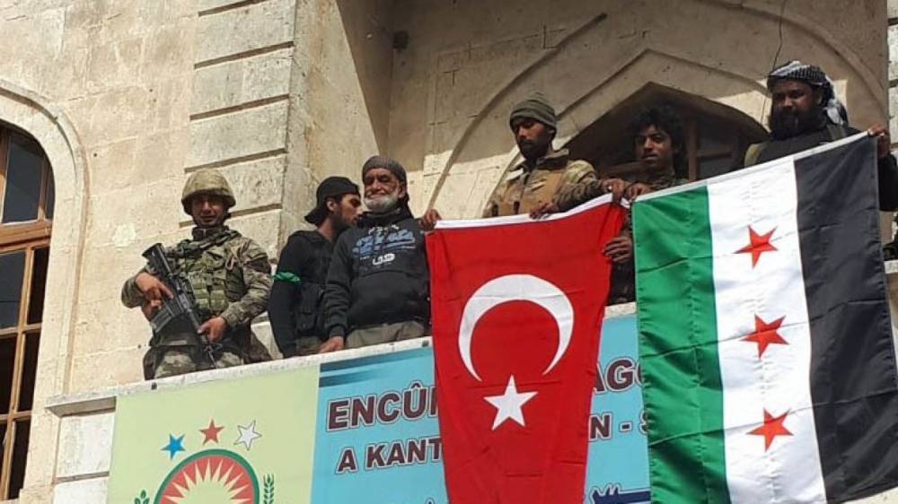 Предатели из «временного правительства Сирии» помогают турецкой оккупации Алеппо