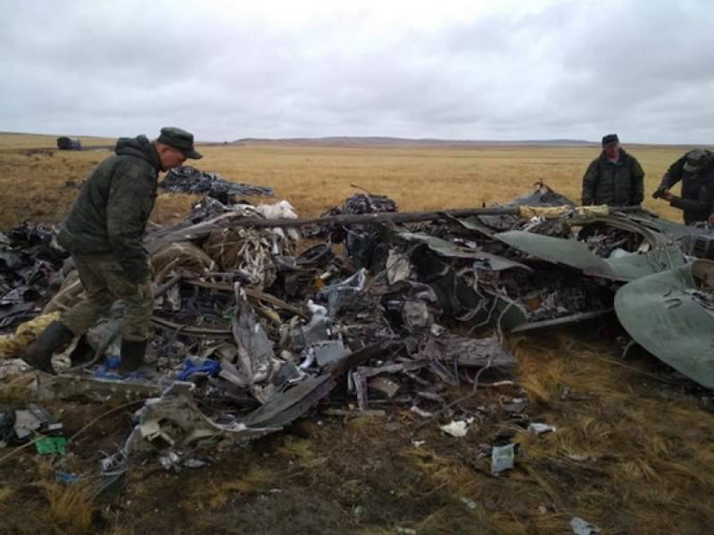 Фото разбившихся при десантировании боевых машин ВДВ попало в Сеть
