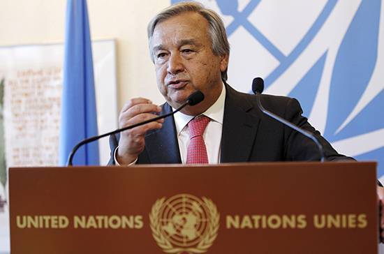 Генсек ООН сообщил о создании сирийского Конституционного комитета