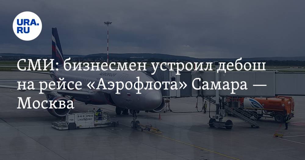 СМИ: бизнесмен устроил дебош на рейсе «Аэрофлота» Самара — Москва. ВИДЕО