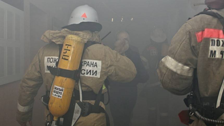 В Жуковском во время тушения пожара взорвались баллоны с пропаном