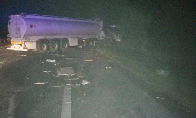 Новое смертельное ДТП на Украине — опять грузовик DAF, и опять 9 погибших