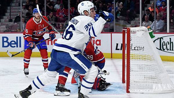 Дубль Коршкова помог «Торонто» обыграть «Монреаль» в предсезонном матче НХЛ