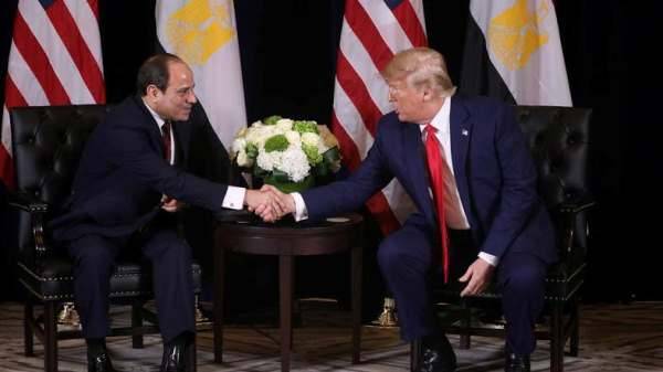Трамп: Президент Египта — великий лидер, США не беспокоят протесты в АРЕ