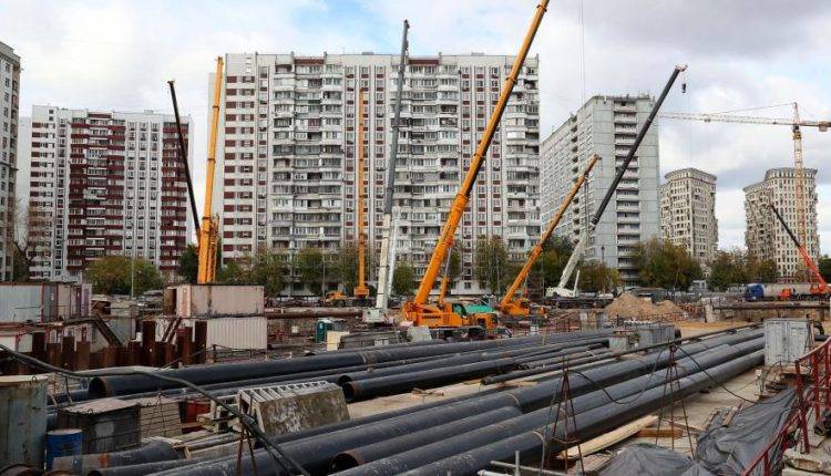 Собянин рассказал о ходе строительства станции метро «Лефортово»