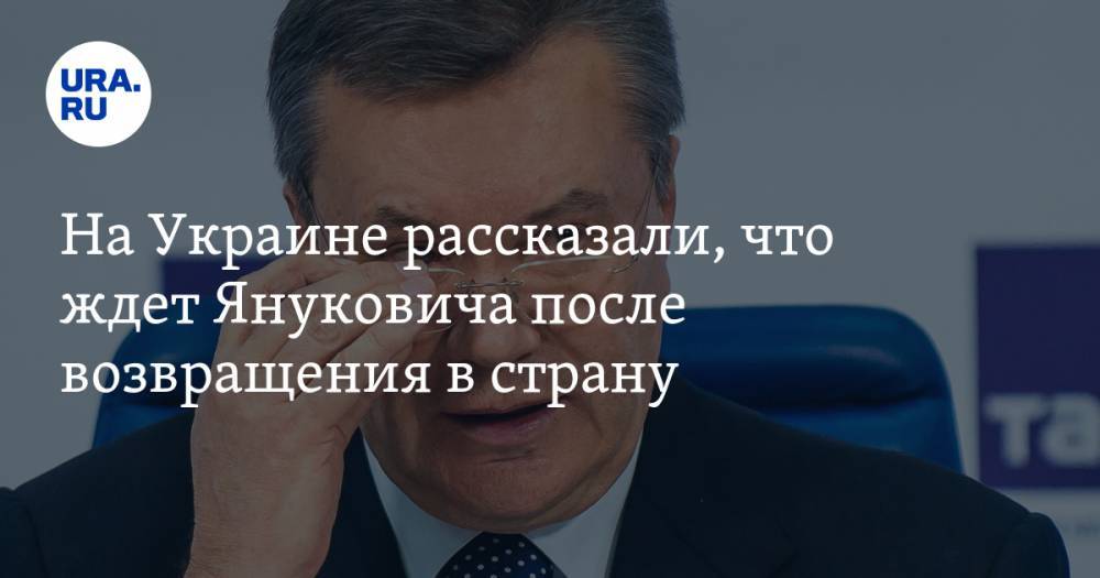 На Украине рассказали, что ждет Януковича после возвращения в страну